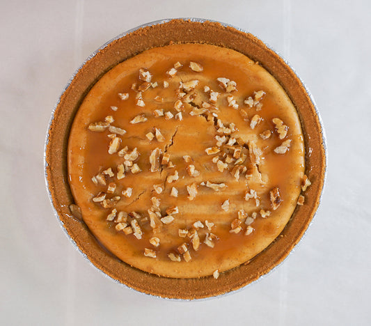 Sweet Potato Pecan Cheesecake Pie